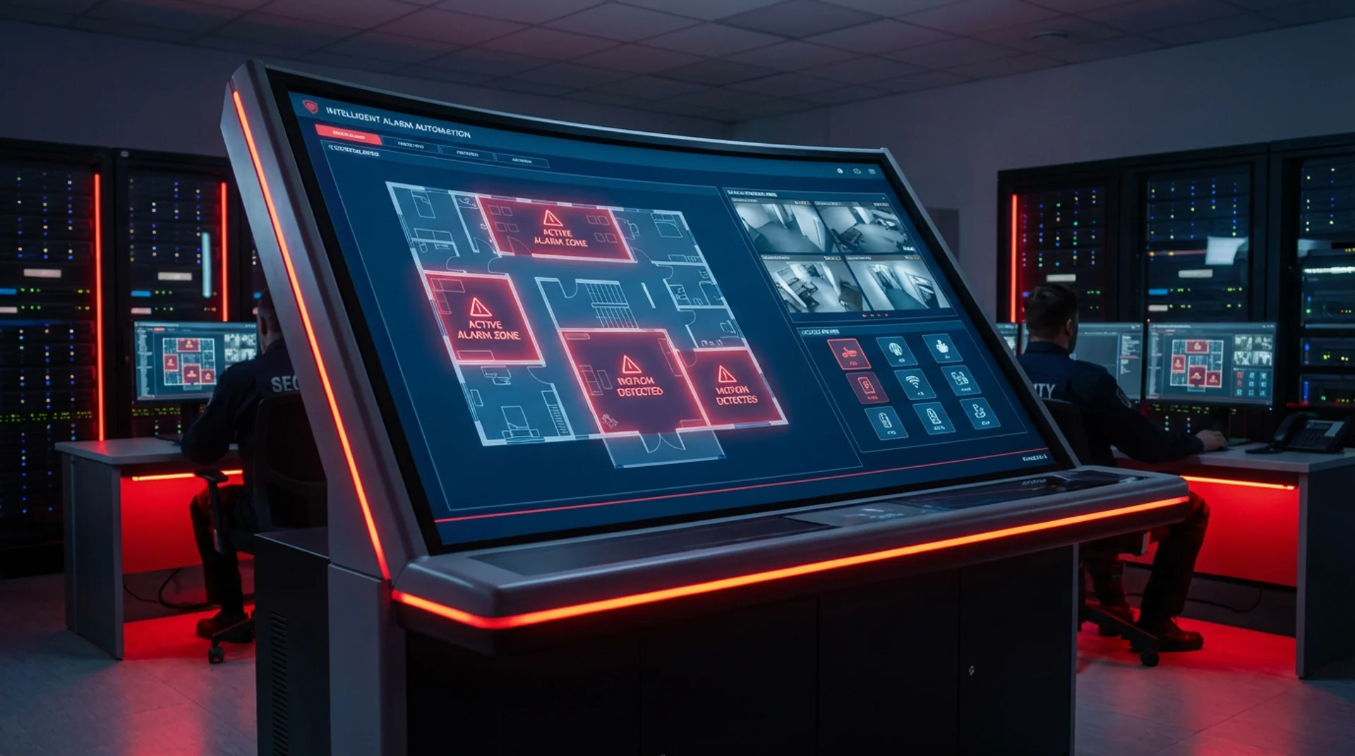 Alarm automation panels